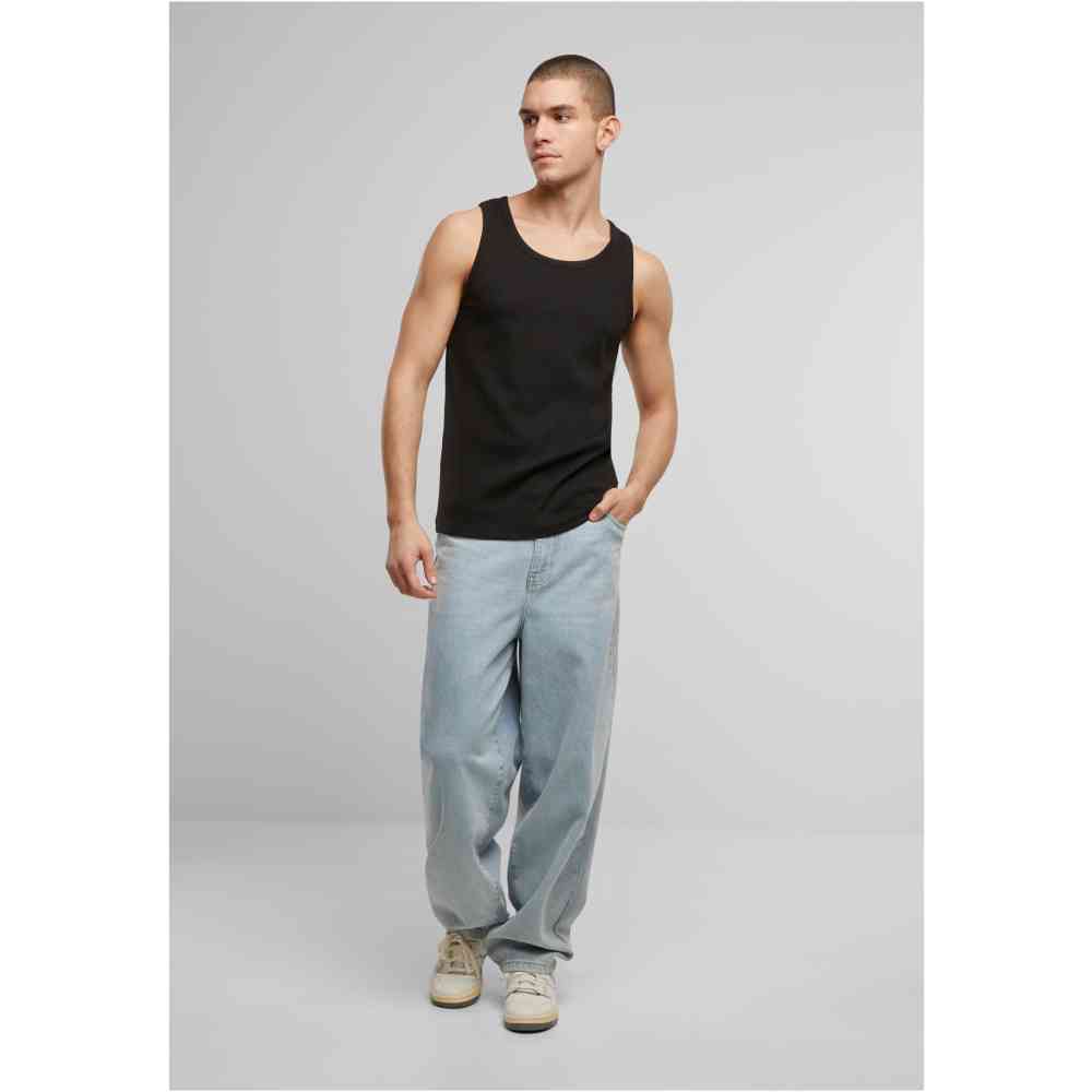 DEF - Basic 2 Pack Tanktop - Zwart/Zwart
